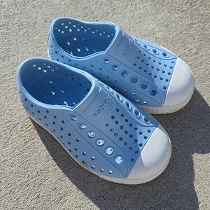 Native Kids Light Blue Water Shoes
